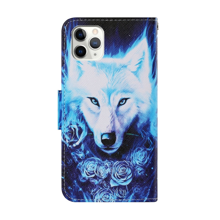 Coloured Drawing Pattern Horizontal Flip PU Leather Case with Holder & Card Slots & Wallet & Lanyard, For iPhone 11 Pro