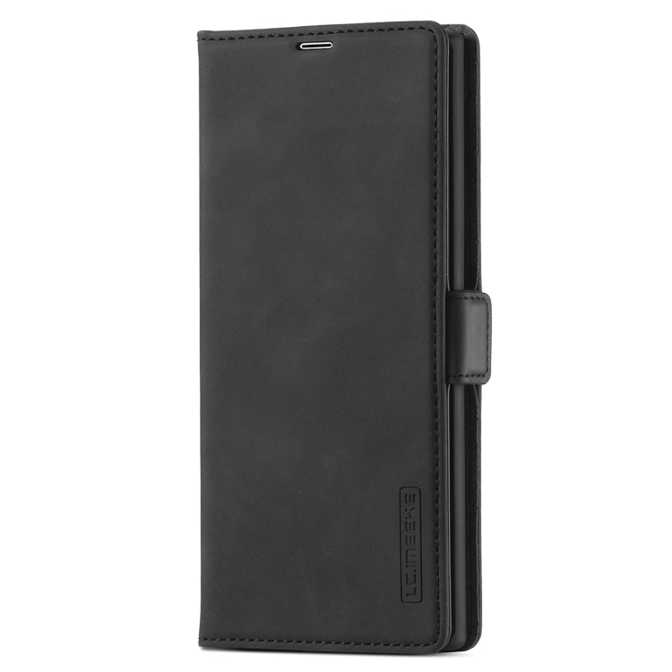 LC.IMEEK Strong Magnetism Ultra-thin Horizontal Flip Shockproof Matte TPU + PU Leather Case with Holder & Card Slots & Wallet, For Samsung Galaxy Note10, For Samsung Galaxy Note10+, For Samsung Galaxy Note20 Ultra, For Samsung Galaxy Note20