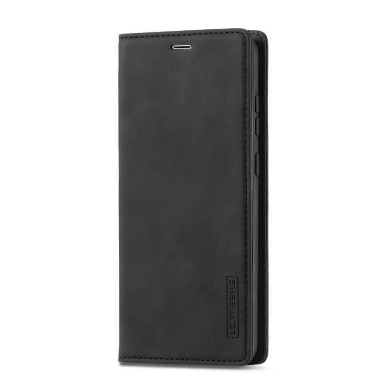LC.IMEEKE Strong Magnetism Ultra-thin Horizontal Flip Shockproof Matte TPU + PU Leather Case with Holder & Card Slots & Wallet, For Samsung Galaxy S20, For Samsung Galaxy S20+, For Samsung Galaxy S20 Ultra, For Samsung Galaxy S20 FE