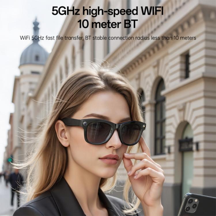 Yesido IO42  IP67 Waterproof Smart AI Glasses with HD Camera, Multi Language Support, Dual Mic Noise Cancellation, Ergonomic, IO42