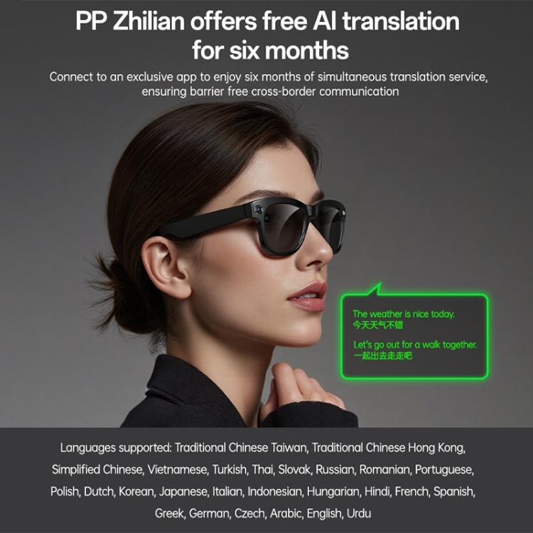 Yesido IO42  IP67 Waterproof Smart AI Glasses with HD Camera, Multi Language Support, Dual Mic Noise Cancellation, Ergonomic, IO42