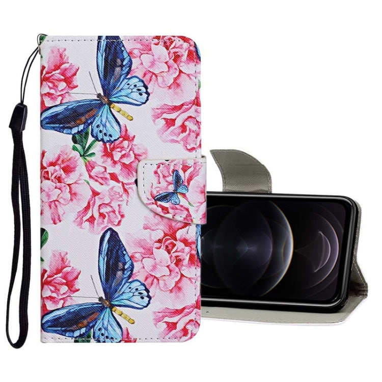 Colored Drawing Pattern Horizontal Flip Leather Case with Holder & Card Slots & Wallet, For iPhone 12 mini, For iPhone 12 / 12 Pro