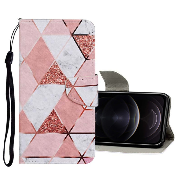 Colored Drawing Pattern Horizontal Flip Leather Case with Holder & Card Slots & Wallet, For iPhone 12 mini, For iPhone 12 / 12 Pro