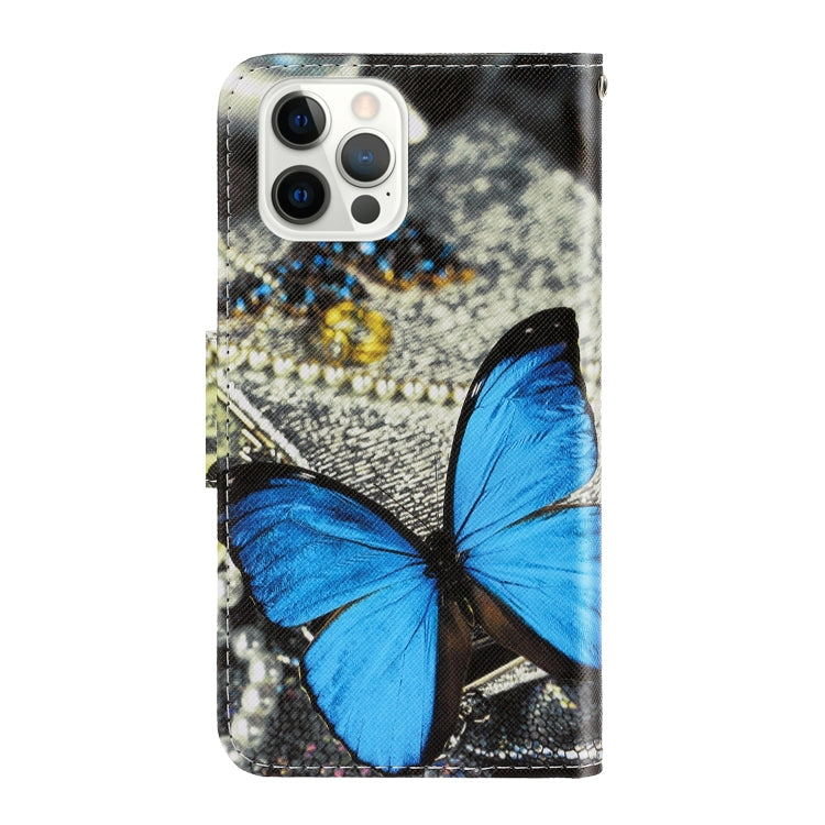 3D Colored Drawing Horizontal Flip PU Leather Case with Holder & Card Slots & Wallet, For iPhone 12 Pro Max