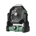 X3 Outdoor Portable Fan USB Charging Air Cooling Fan with LED Night Lamp