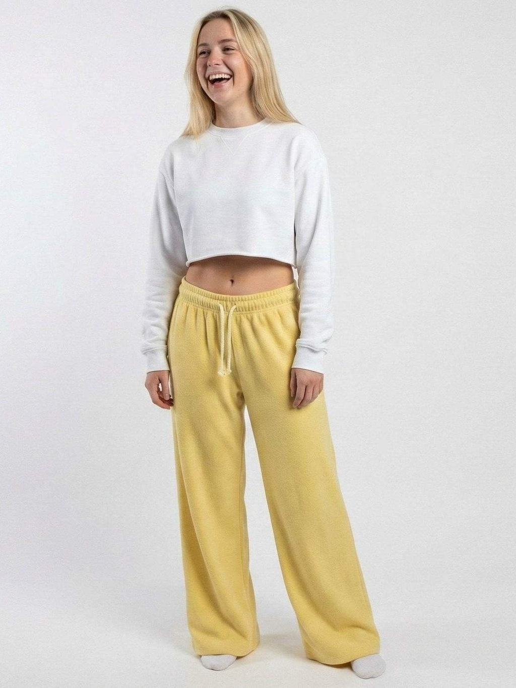 Golden Luxe Wide-Leg