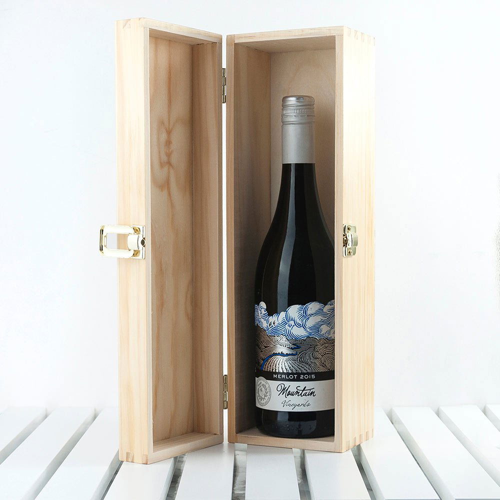 Personalised Gentleman's Wine Box