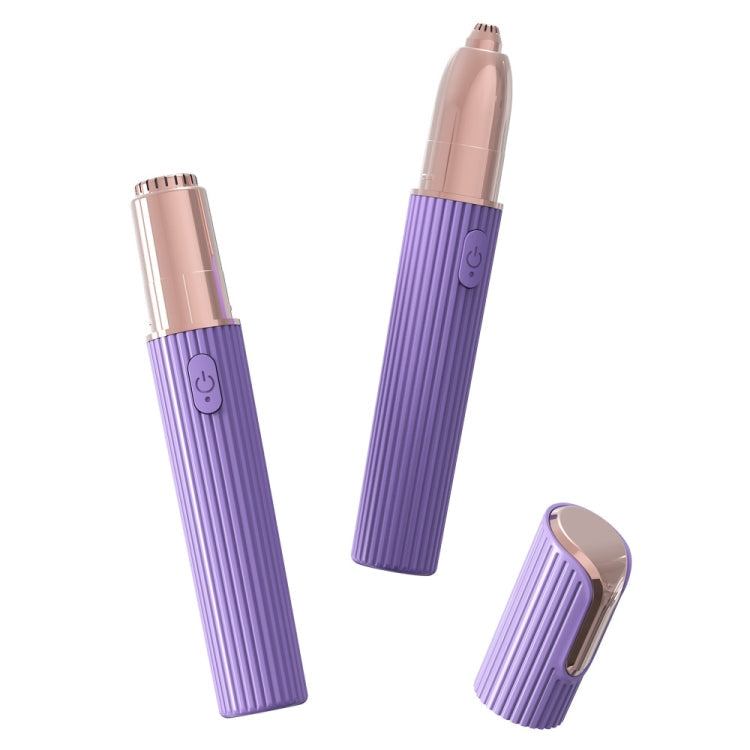 YJK098 Multi-function Portable Electric Eyebrow trimmer, YJK098(Black), YJK098(Purple)