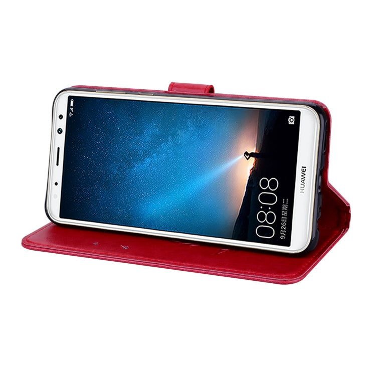For Huawei Mate 10 Lite Rose Embossed Horizontal Flip Environmental PU Leather Case with Holder & Card Slots & Wallet, For Huawei Mate 10 Lite, Huawei Mate 10 Lite