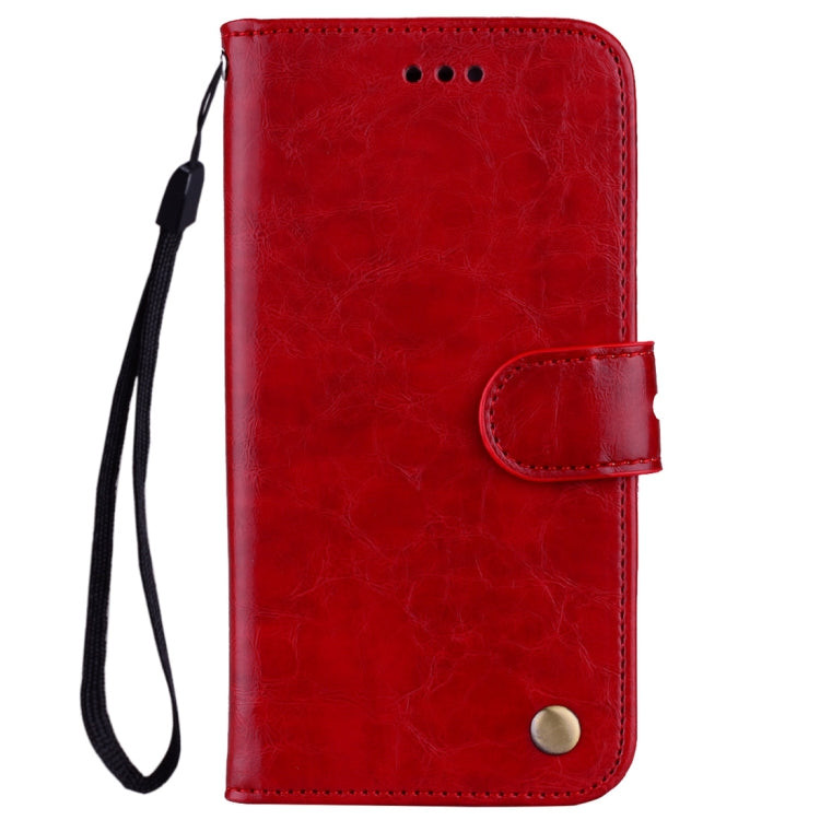 For Huawei P20 Pro Business Style Oil Wax Texture Horizontal Flip Leather Case with Holder & Card Slots & Wallet, For Huawei P20 Pro