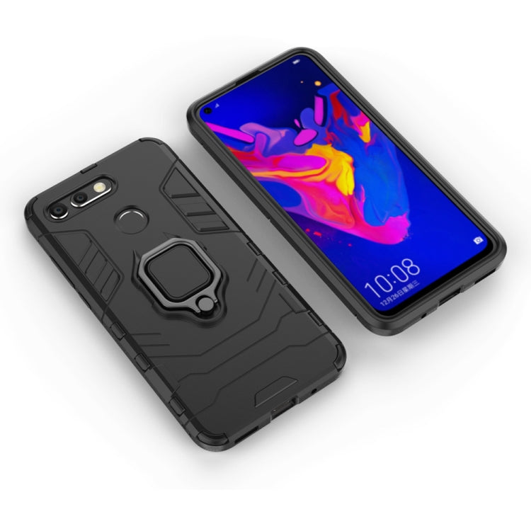 PC + TPU Shockproof Protective Case for Huawei Honor View 20, with Magnetic Ring Holder, For Huawei Honor View 20