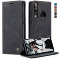 CaseMe-013 Multifunctional Retro Frosted Horizontal Flip Leather Case for Huawei P30 Lite, with Card Slot & Holder & Wallet, For Huawei P30 Lite