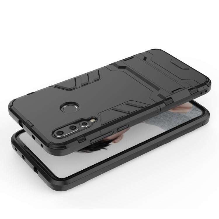 Shockproof PC + TPU Case for Huawei Nova 4, with Holder, For Huawei Nova 4, For Nova 4