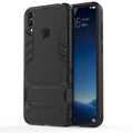 Shockproof PC + TPU Case for Huawei Honor 8C, with Holder, For Huawei Honor 8C