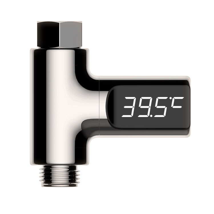 BD-LS-01 Baby Showering 360 Degree Rotatable LED Display Passive Water Thermometer, First Generation