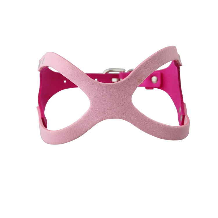 Microfiber Glasses Style Breathable Dog Chest  Strap, Size: L, Size: L