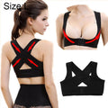 Women Ultrathin Kyphosis Correction Shoulder Support Tight-fitting Orthopedic Belt, Size:L, L