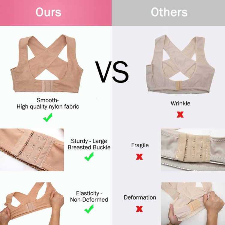 Women Ultrathin Kyphosis Correction Shoulder Support Tight-fitting Orthopedic Belt, Size:XL, XL