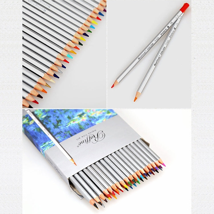 Professional Art Sketch Coloring Books Drawing Vibrant Colors 48-color Wooden Colored Pencils Set, 48-color