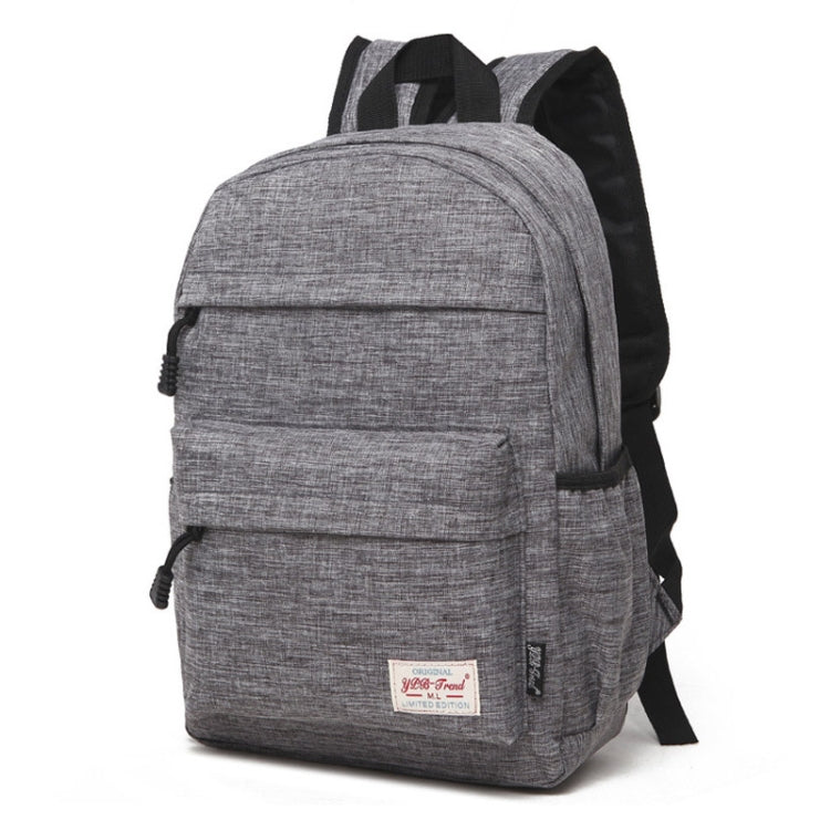 Universal Multi-Function Canvas Cloth Laptop Computer Shoulders Backpack Students Bag for 13-15 inch, Size: 36x25x10cm