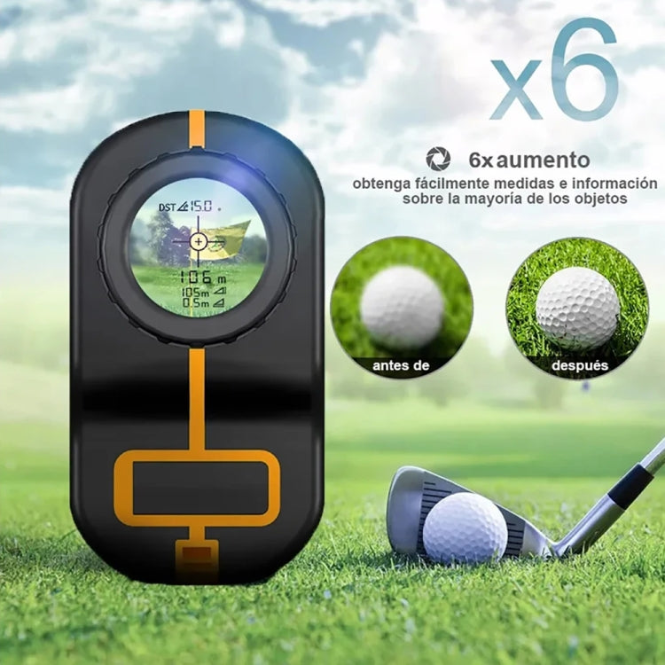 SNDWAY SW600A Handheld Outdoor Waterproof Telescope Range Finder Distance Measurer, 600m