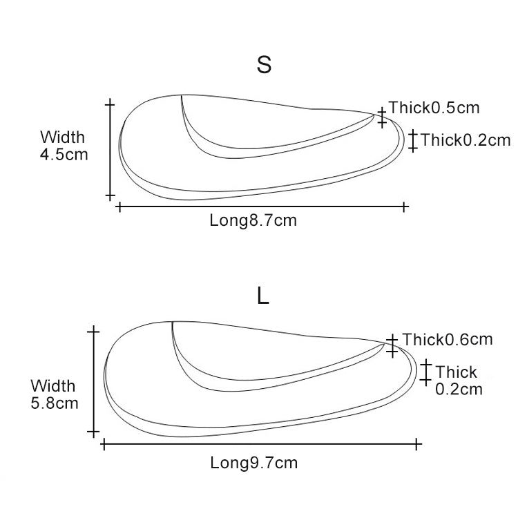 2 Pairs Kids Gel Insoles Orthopedic Arch Support Insoles for Child Shoes Flatfoot Corrector Pads Baby Toddler Insole, Size: L, Size: L