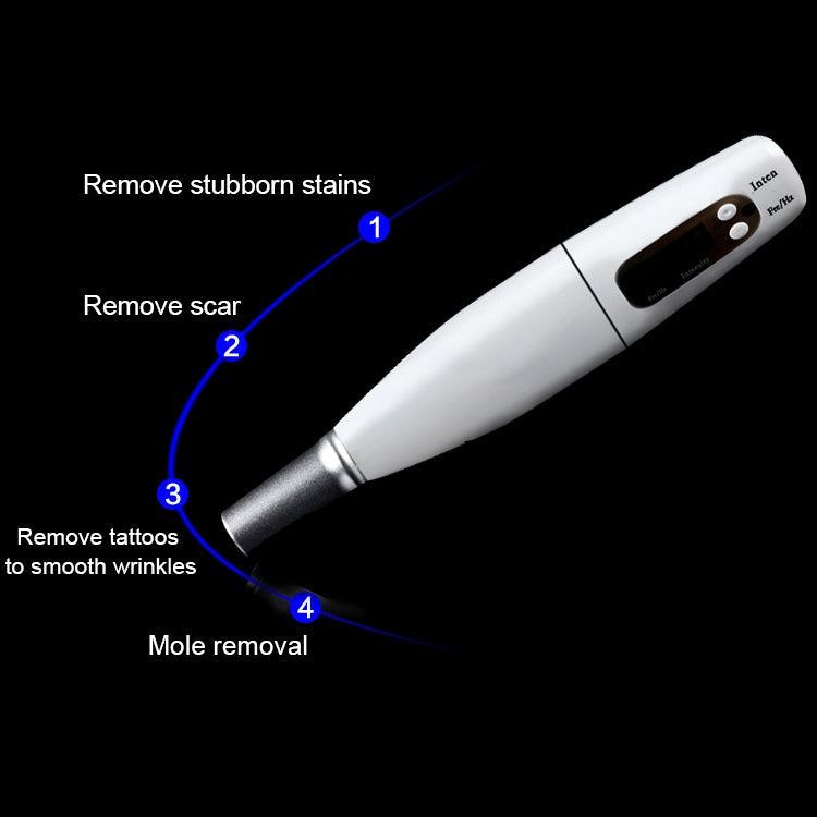 Handheld Picosecond Portable (Removing Tattoo Freckle Mole Dot)  Machine Laser Plasma Beauty Care Pen, USB /  Red Light, USB / Blue Light