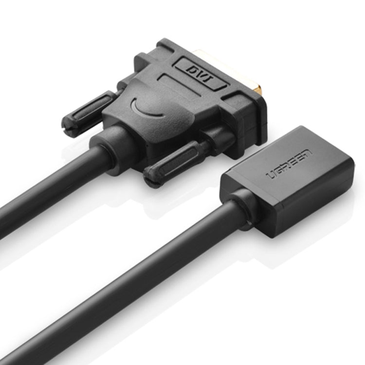 UGREEN DVI D(24+1) Male to HDMI Male HD 2K Two-way Interchanging Line,Length: 1m