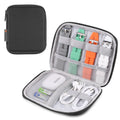 HAWEEL Watch Band Organizer Box Earphones / U Disk / Digital Cable Storage Case(Black)