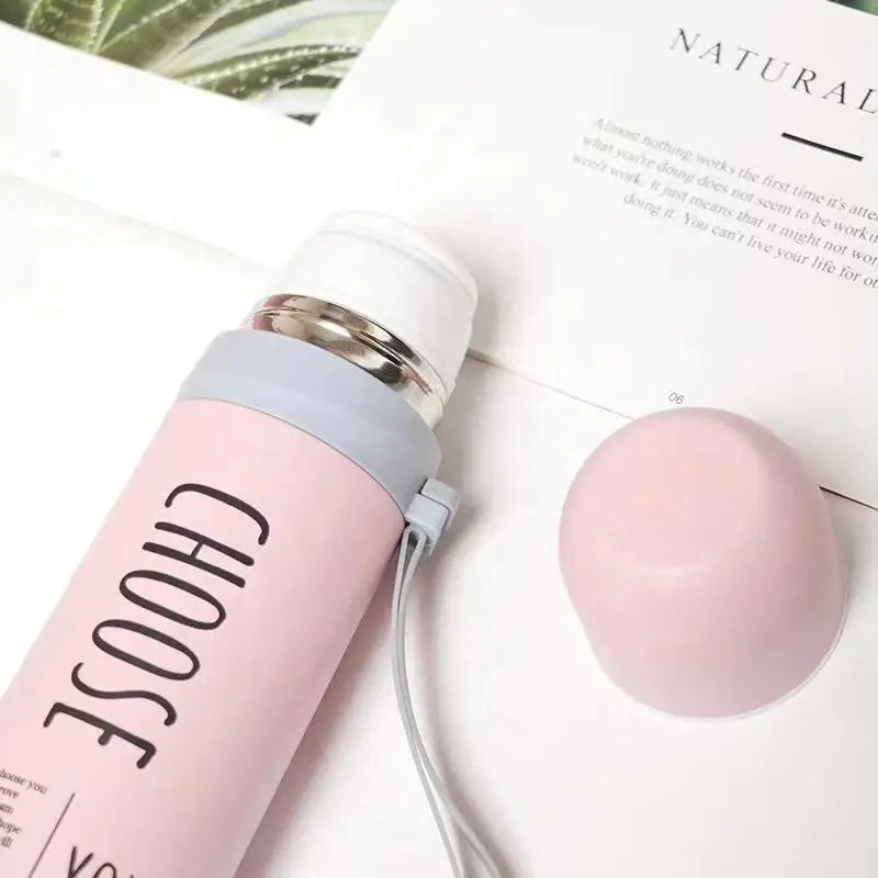 Wholesale 450ml Stainless Steel Sport Water Bottle Eco-Friendly Classic Design Thermal Insulation 0-6 Hours Lid Giveaways