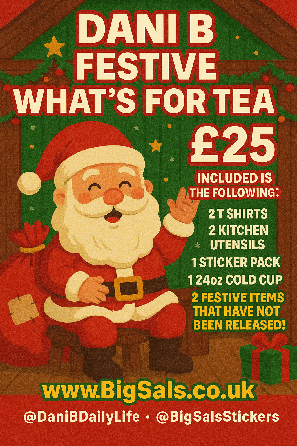 Dani B - Festive Whats For Tea MEGA Box