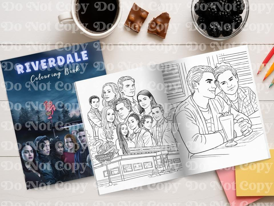 Riverdale colouring book
