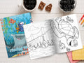 Clown fish and friends colouring book