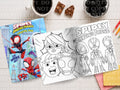 Spiders amazing friends colouring book