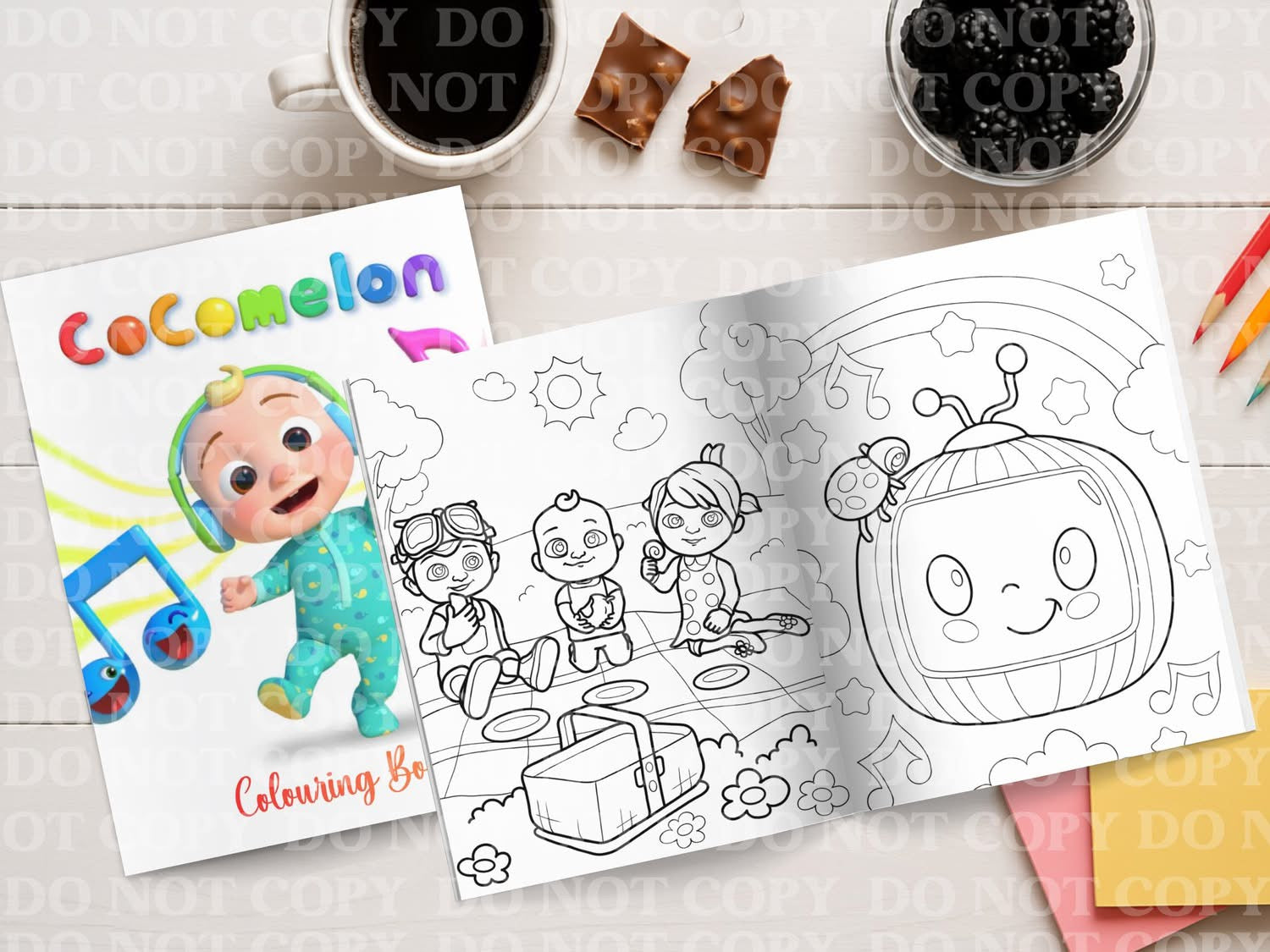 JJ colouring book
