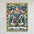 "Strawberry Thief" by William Morris on Canvas, Framed Prints, Framed Canvas, Acrylic or Print-only