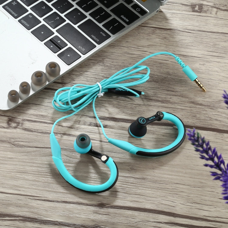 Mucro MB-232 Running In-Ear Sport Earbuds Earhook Wired Stereo Headphones for Jogging Gym