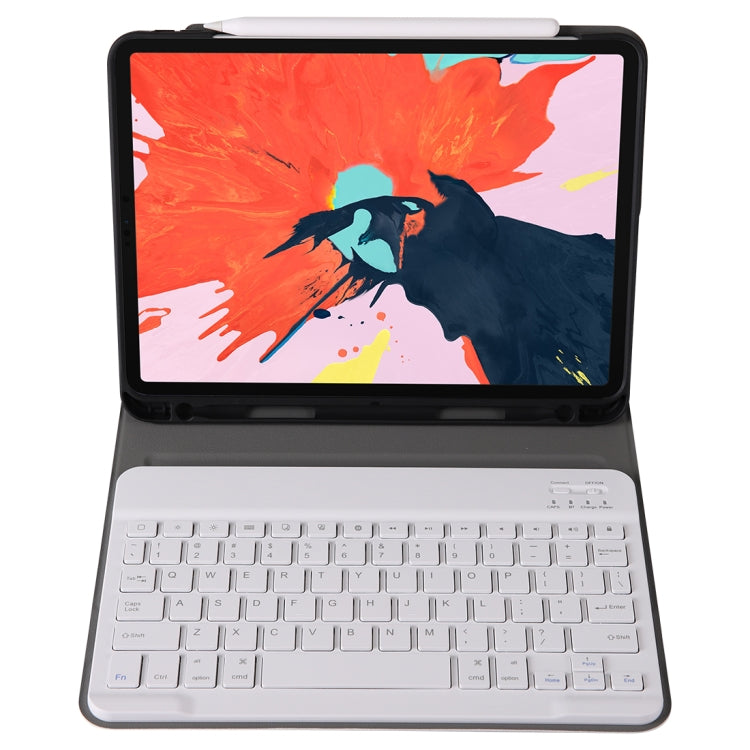 A11B Bluetooth 3.0 Ultra-thin ABS Detachable Bluetooth Keyboard Leather Tablet Case for iPad Air 4 / Air 5 / Pro 11 inch 2022 / 2021 / 2020 / 2018, with Pen Slot & Holder, For iPad Air 4 / Air 5 / Pro 11 inch 2022 / 2021 / 2020 / 2018