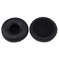 2pcs For JBL E40BT / T450 Headphones Imitation Leather + Foam Soft Earphone Protective Cover Earmuffs, For E40BT / T450 Black, For E40BT / T450 White
