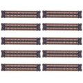 10 PCS Motherboard & Touch Screen FPC Connector for iPhone 6, For iPhone 6