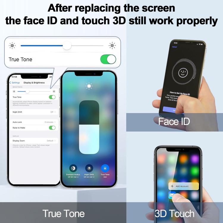 JK incell LCD Screen For iPhone 16 Pro