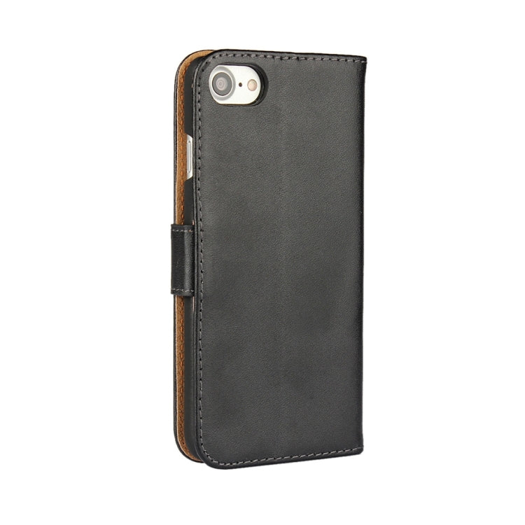 For  iPhone 8 & 7  Genuine Split Horizontal Flip Leather Case with Holder & Card Slots & Wallet