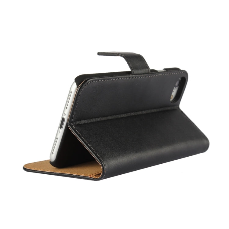 For  iPhone 8 & 7  Genuine Split Horizontal Flip Leather Case with Holder & Card Slots & Wallet