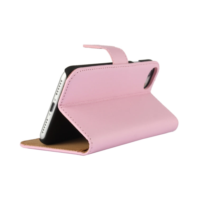 For  iPhone 8 & 7  Genuine Split Horizontal Flip Leather Case with Holder & Card Slots & Wallet