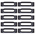 10 PCS for iPhone 7 Charging Port Retaining Brackets, For 7 Black, For 7 Gold, For 7 Rose Gold, For 7 Silver
