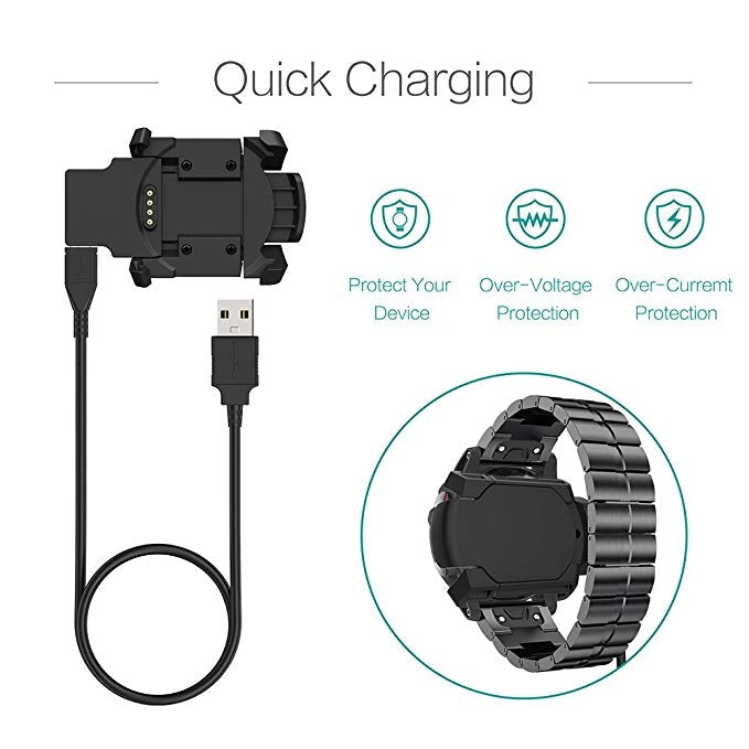 SUUNTO X-LANDER Metal Buckle Silicone Watch Band