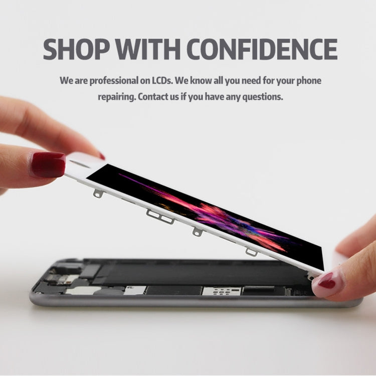 Original LCD Screen for iPhone 7 Plus, i7 Plus Original White, i7 Plus Original Black
