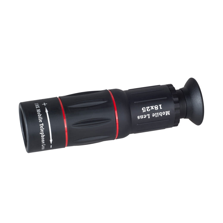 3 in 1 Universal 18X Telephoto Lens + Tripod Mount + Mobile Phone Clip