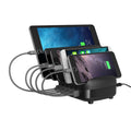 ORICO DUK-5P 40W 5 USB Ports Smart Charging Station with Phone & Tablet Stand, EU Plug