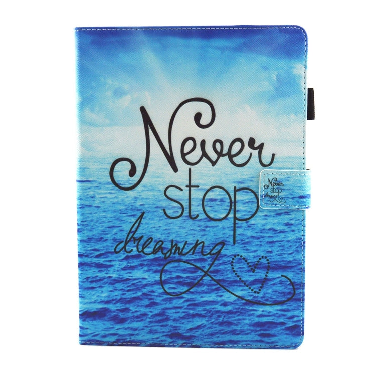 For iPad Pro 10.5 inch Raindrop Pattern Horizontal Flip Leather Protective Case with Holder & Card Slots & Wallet & Pen Slot &Sleep / Wake-up, For iPad Pro 10.5 inch